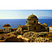 Vintage Greek City Photos Peloponnese - Lakonia, Monemvasia, Ocean view (1970)