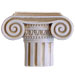 Ancient Greek Ionic Column Magnet 