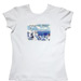 Images of Greece Greek Islands Womens Tshirt Style T82b