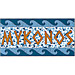 Ancient Greece Mosaic Tile Mykonos Tshirt Style D192