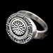 Sterling Silver Star of Vergina-Alexander Men's Ring JP105R