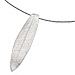 The Elaia Collection - Sterling Silver Necklace - Olive Leaf