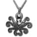The Neptune Collection - Greek Octopus Sterling Silver Necklace 16"