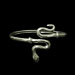 Sterling Silver Serpent Cuff Bracelet (6cm)