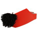 Traditional Tsarouchia Greek Costume Shoe Covers (Red)