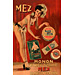 Vintage Greek Advertising Posters - MEZ Lozenges and Mints (1958)