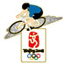 Beijing 2008 Cycling Olympic Sports Pin