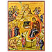 The Birth of Jesus Christ (7.5x10") Hand-made Icon