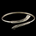 Sterling Silver Cuff Bracelet - Long Greek Key