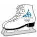 Torino 2006 Figure Skates Pin