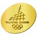 Torino 2006 Gold Raised Logo Pin