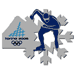 Torino 2006 Speed Skater Double Pin 