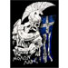 Adult Crew neck tshirt "Molon Lave" (Come and Get it), In Black, Style D375
