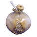 Pomegranate Oil Lamp (Small Glazed)