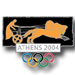 Athens 2004 Chariot Pin