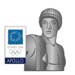 Athens 2004 3D Apollo Pin