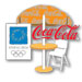 Athens 2004 Coca Cola Cafe Table Pin
