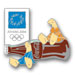 Athens 2004 Mascot with Contour Bottle Pin
