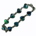 Heart Shaped Faux Opal Bracelet