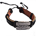 Greek Key Leather