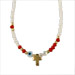 Mati Evil Eye and Cross Necklace 101569 (Color Options)