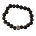 The Santorini Collection - Black Lava Rock w/ Greek Key (8mm)