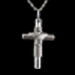 Stainless Steel Greek Cross Large (31.7 mm x 44.4 mm)