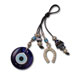 Good Luck Decorative Charm with blue glass 121102