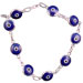 White Gold Evil Eye Bracelet 18k