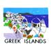 Greek Islands Tshirt T2331