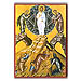 The Resurrection of Jesus Christ (5x7") Hand-made Icon
