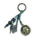 Keychain with Greek Flag and Alexander the Great / Symbol of Vergina 123305