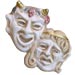 Ancient Greek Comedy and Tragedy Masks Magnet 