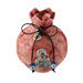 Ceramic Pomegranate w/ Virgin Mary and Evil Eye Charm (Small)