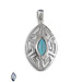 The Alcyone Collection - Sterling Silver Pendant Large (40mm)