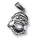 Sterling Silver Satyre Theater Pendant (30x17mm)