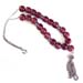Glass Worry Beads KN41A Burgundy