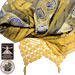 100% Greek Silk Shawl / Scarf Style YS432