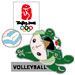 Beijing 2008 Nini Volleyball Olympic Sports Pin
