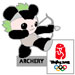 Beijing 2008 Jingjing Archery Olympic Sports Pin
