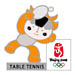 Beijing 2008 Yingying Table Tennis Olympic Sports Pin