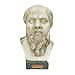 Socrates Bust 8" (20 cm) Ivory Color