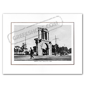 Vintage Greek City Photos Attica - City of Athens, Andrianne's Gate (1936)