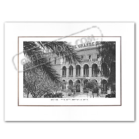 Vintage Greek City Photos Attica - City of Athens, Grand Brettange (1910)