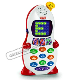 Fisher Price Laugh & Learn - Greek Learning Phone Ages 6mo+