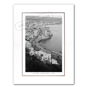 Vintage Greek City Photos Peloponnese - Corinthia, Loutraki, City view (1950)