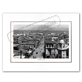 Vintage Greek City Photos Peloponnese - Achaia, Patras, city view (1935)