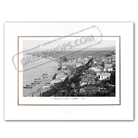 Vintage Greek City Photos Peloponnese - Achaia, Aigion, port view (1928)