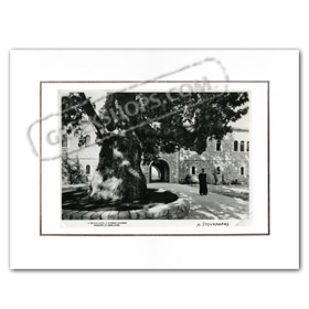 Vintage Greek City Photos Peloponnese - Achaia, Kalavrita, Agia Lavra Monastery (1960)