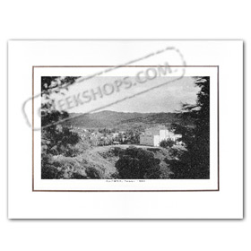 Vintage Greek City Photos Peloponnese - Helia, Olympia, city view (1935)